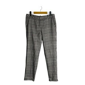 Michael Michael Kors Women’s Geometric Stretch Pant-Black/White